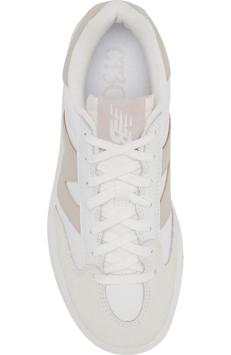 New Balance Gender Inclusive CT302 Tennis Sneaker, Alternate, color, White/ Rosewood