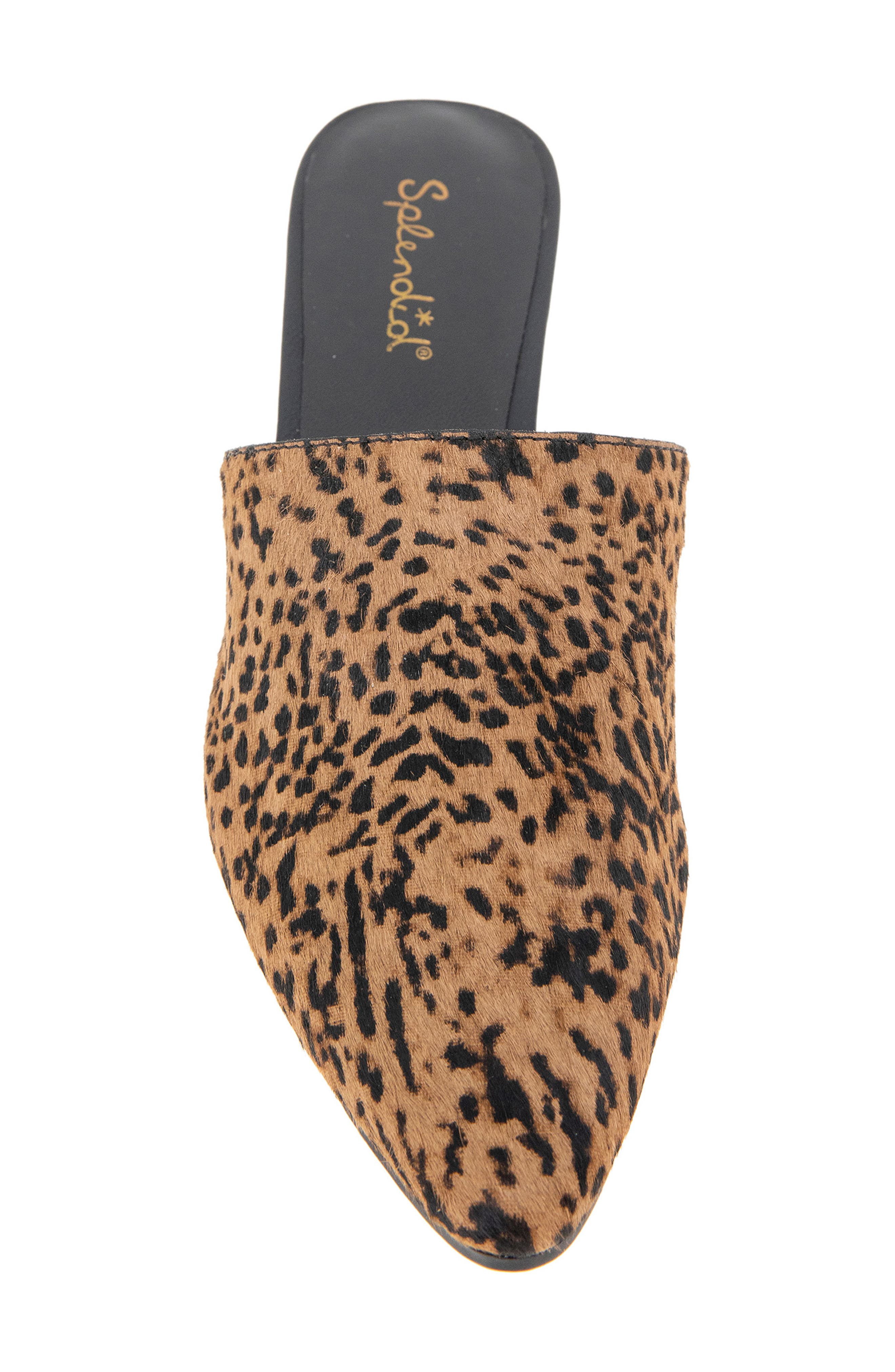 Lorelei Pointed Toe Mule, Alternate, color, CHEETAH