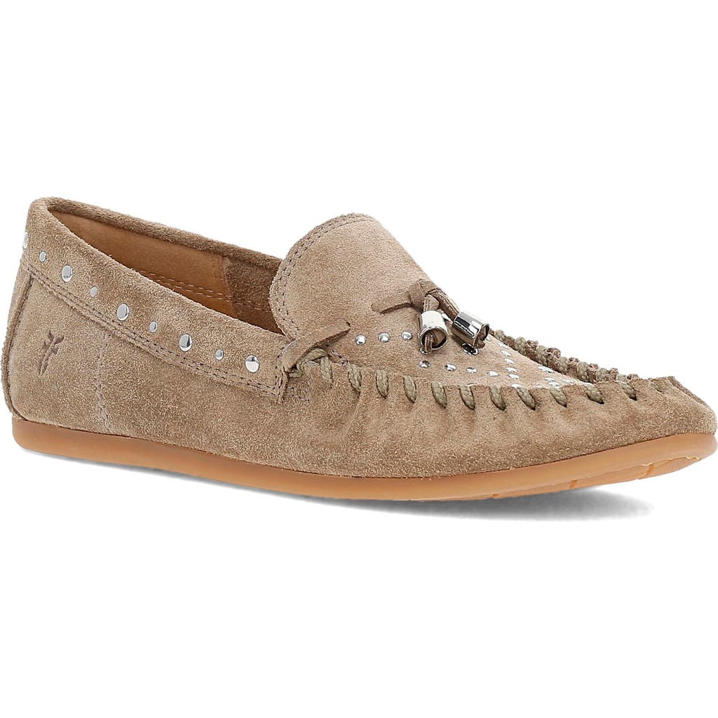 Frye Naya Stud Loafer In Green