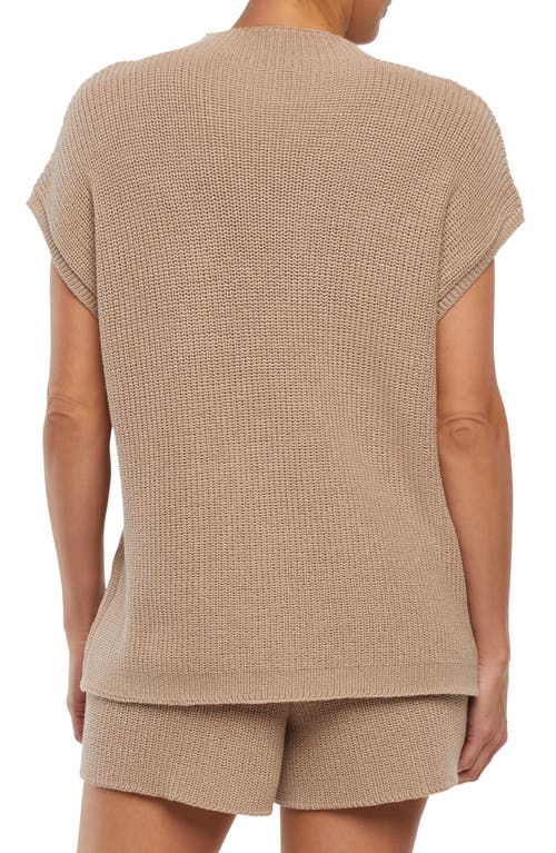 Three Dots Michaela Pocket Knit T-shirt