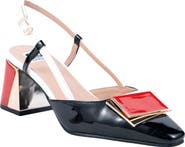 NINETY UNION Maddie Pointed Toe Slingback Pump