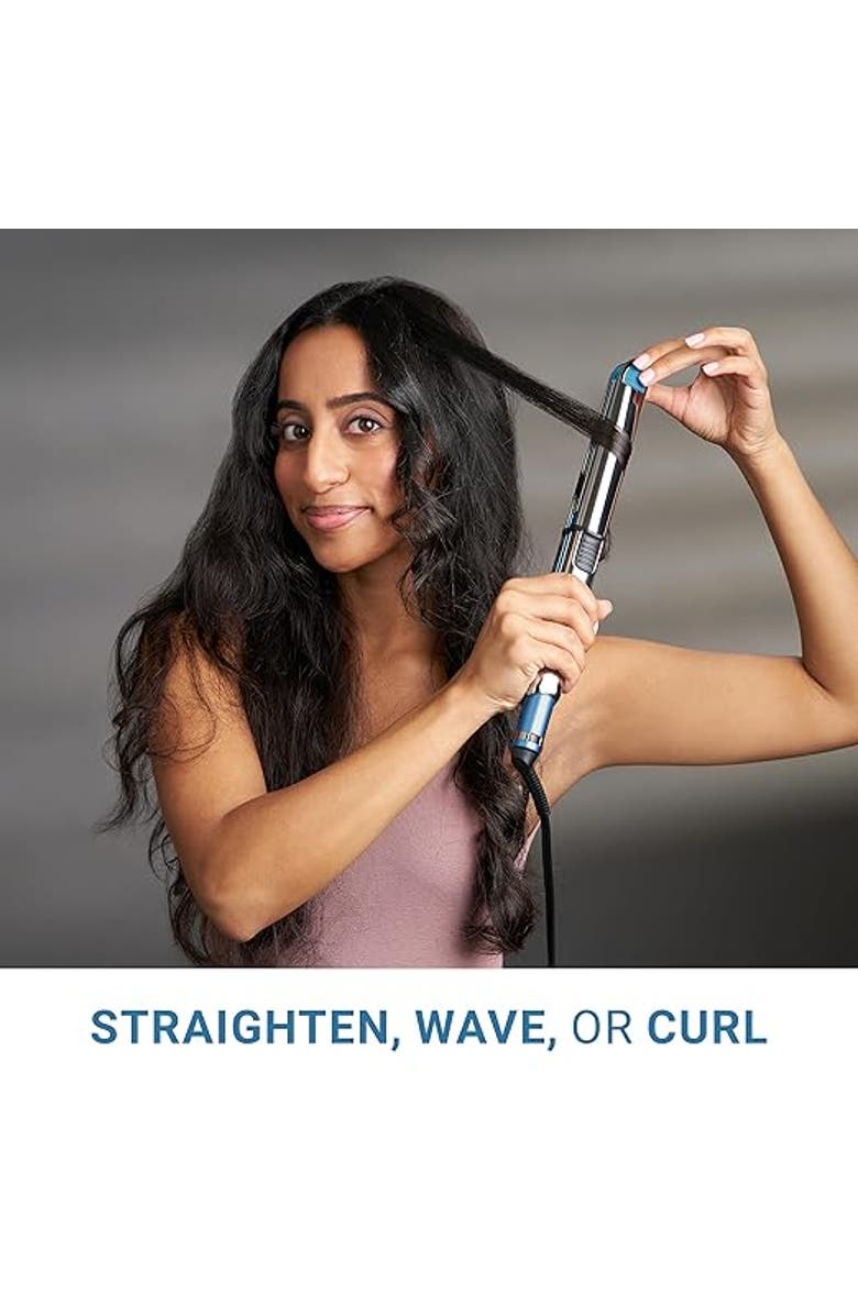 BaBylissPRO Nano Titanium Prima3100<sup>®</sup> 1" Ionic Straightener, Alternate, color, Blue