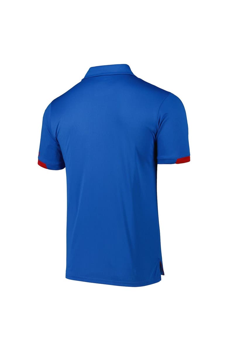 COLOSSEUM Men's Colosseum Powder Blue Ole Miss Rebels Santry Lightweight Polo, Alternate, color, Navy