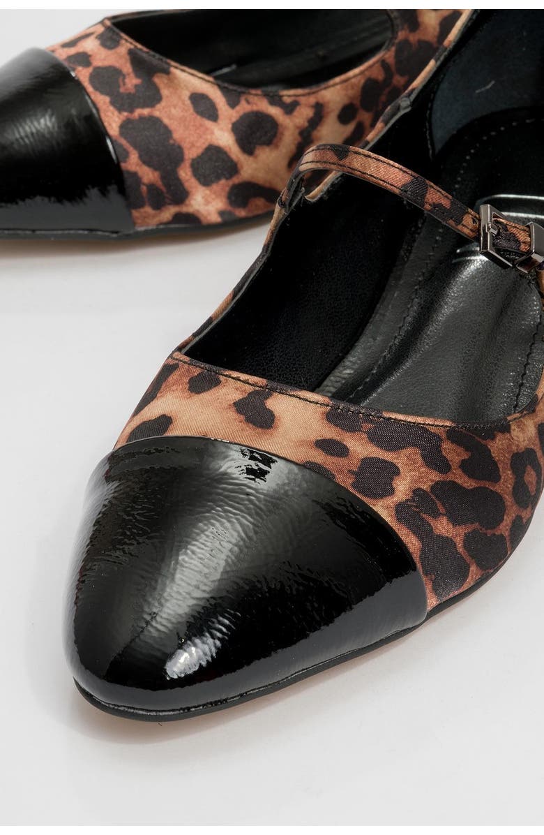 Prologue Shoes Uster Low Heel Mary Jane Pump, Alternate, color, Leopard Pattern