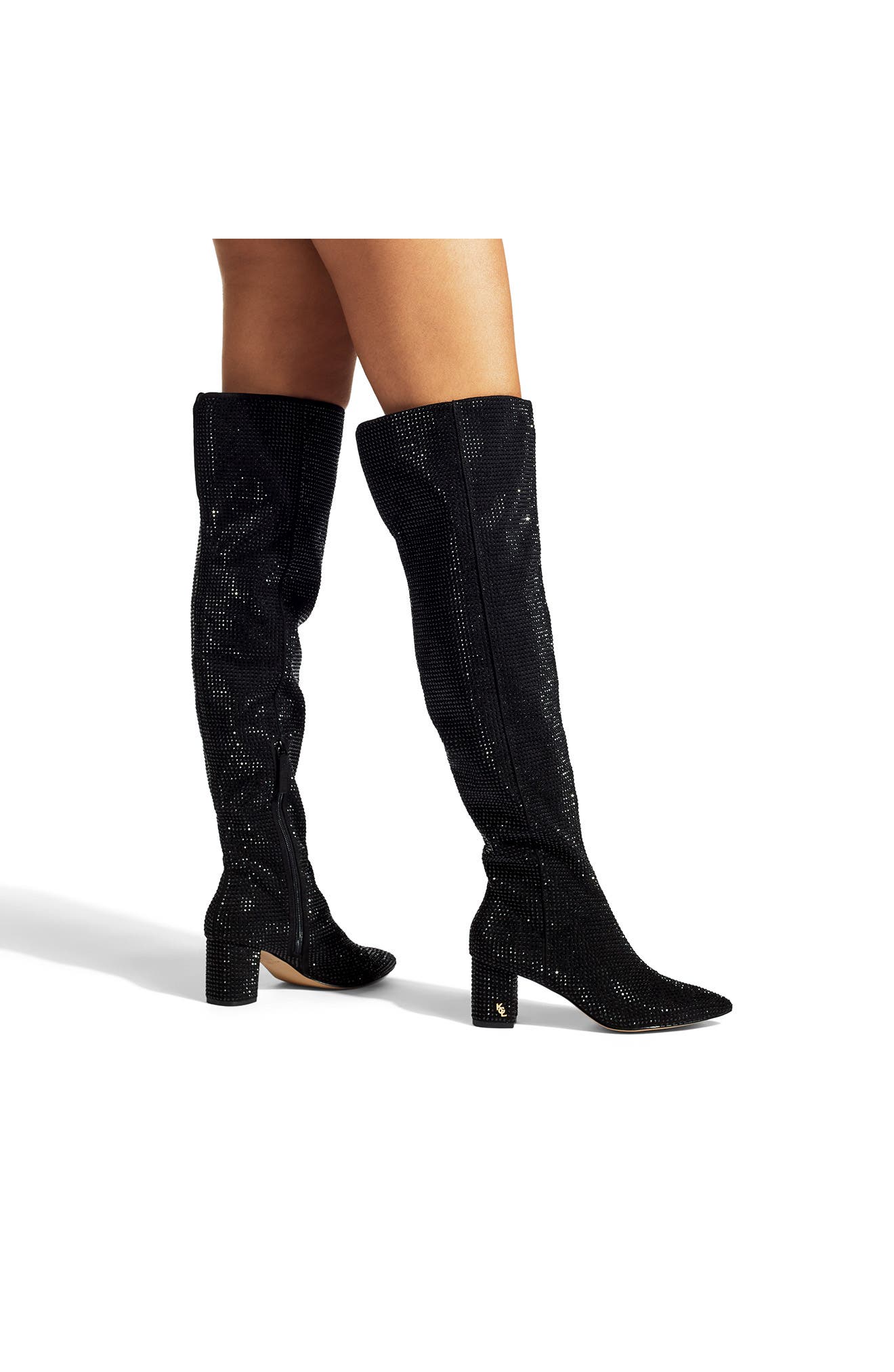 Kurt Geiger London Burlington Knee High Boot, Alternate, color, Black