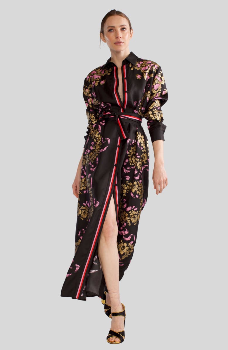 Cynthia Rowley Marseille Shirt Dress, Alternate, color, 