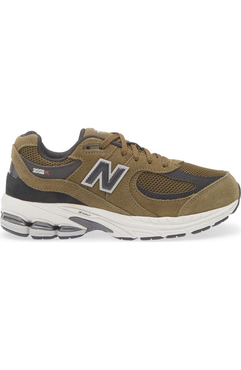 New Balance Kids' 2002R Sneaker, Alternate, color, Woodland/ Black