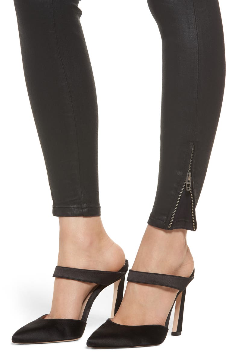 The Bond Coated Skinny Jeans, Alternate, color, SPARTACUS