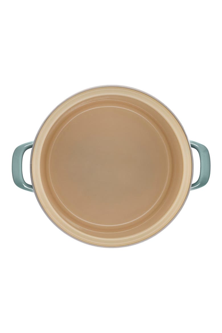 8-Quart Enameled Steel Stockpot, Alternate, color, OYSTER