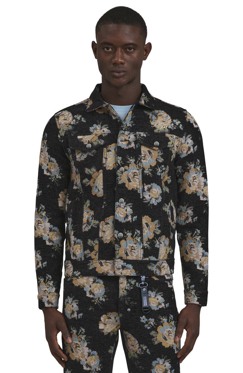 PRPS Prim Rose Jacquard Jacket, Alternate, color, 