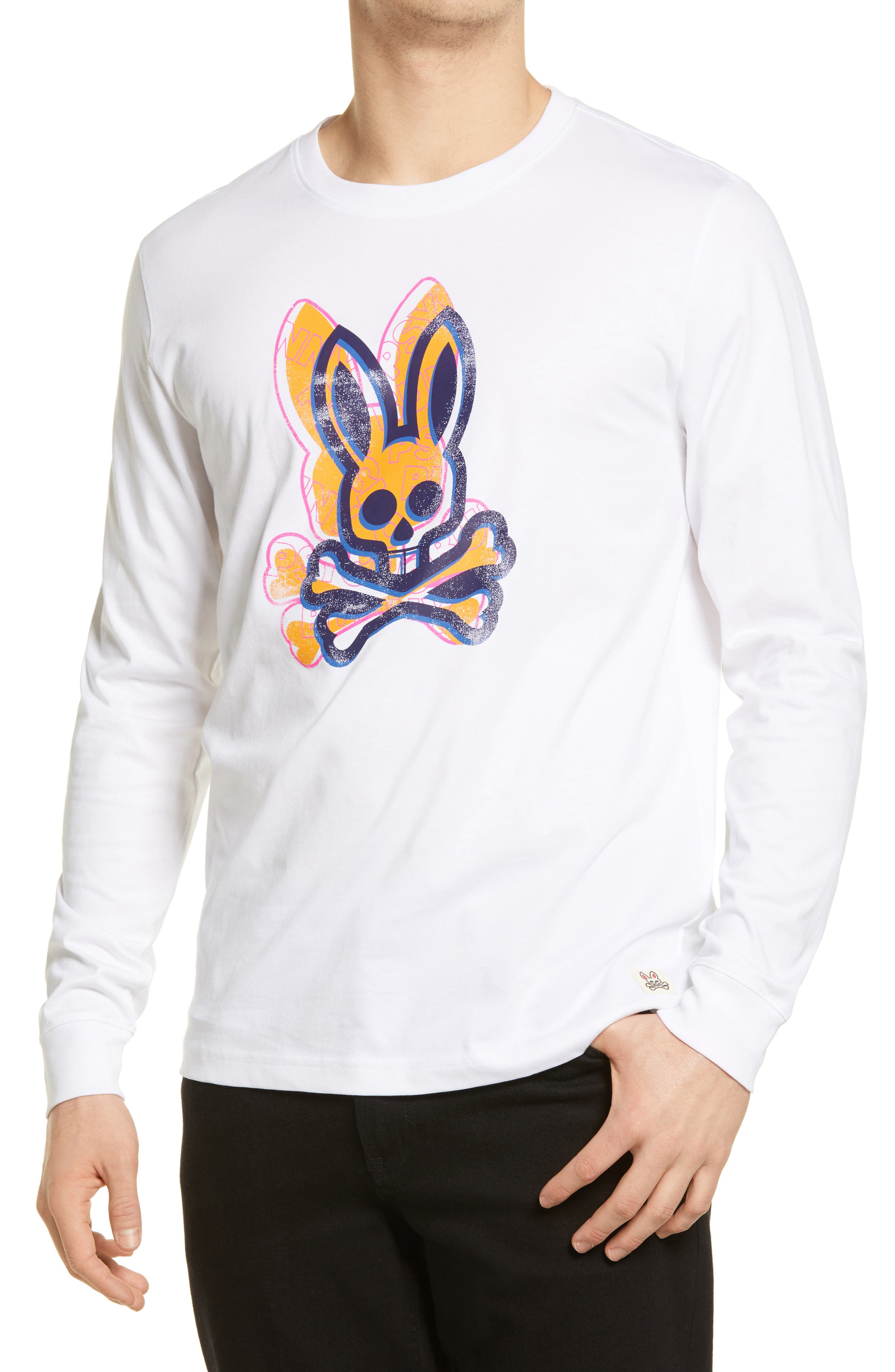 Psycho Bunny Men's Ravensdale Long Sleeve Graphic Tee (Men) | Nordstrom