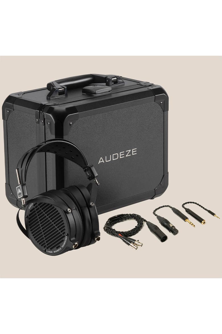 LCD-2 Classic Over Ear Headphones with Carrying Case, Alternate, color, Black