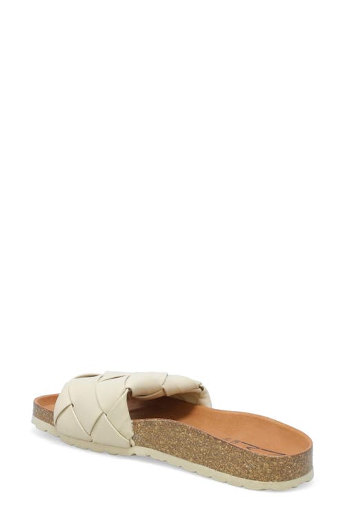 Miz Mooz Rope Braided Slide Sandal In Linen
