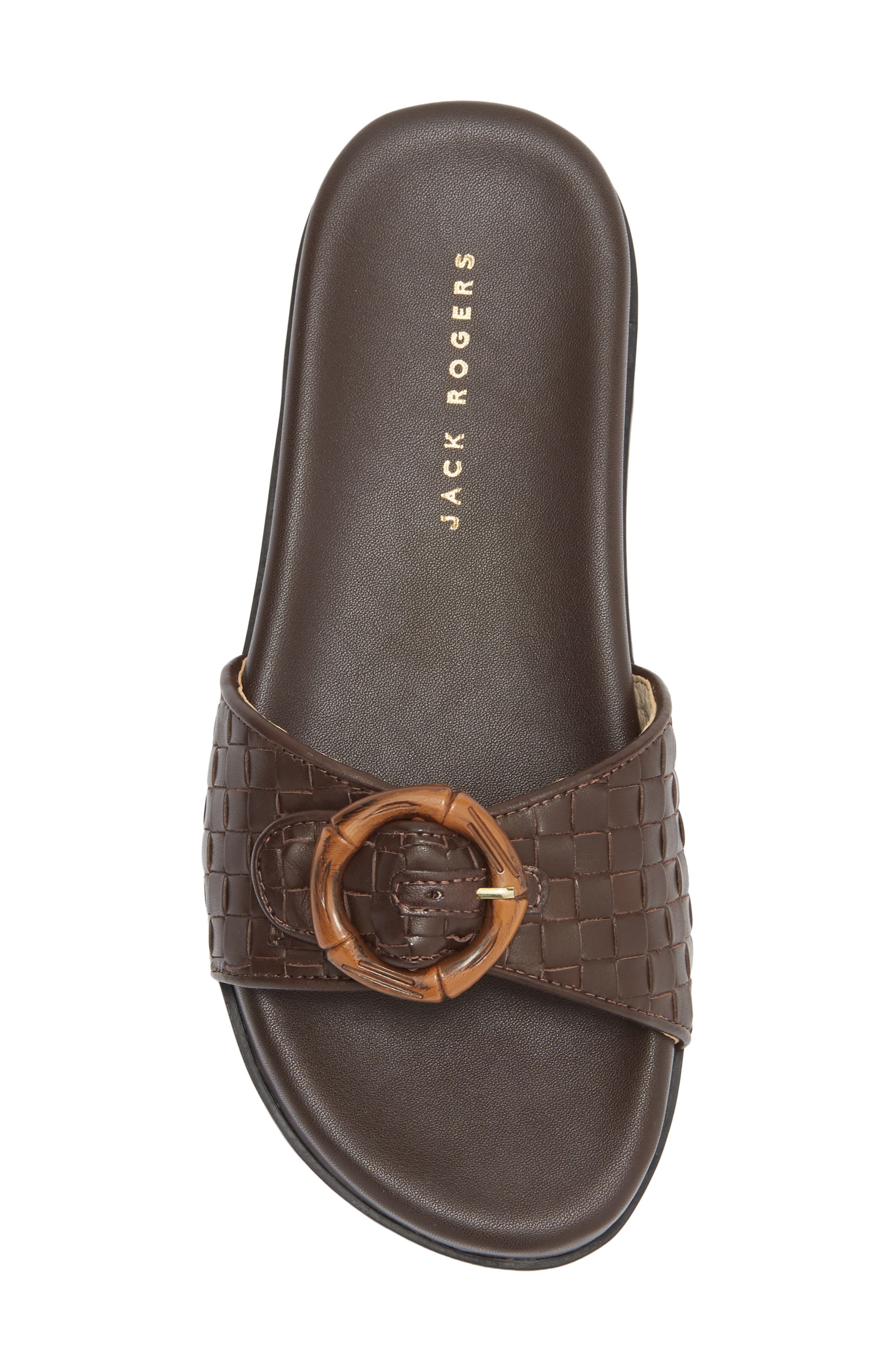 Jack Rogers Essex Slide Sandal, Alternate, color, Hot Fudge