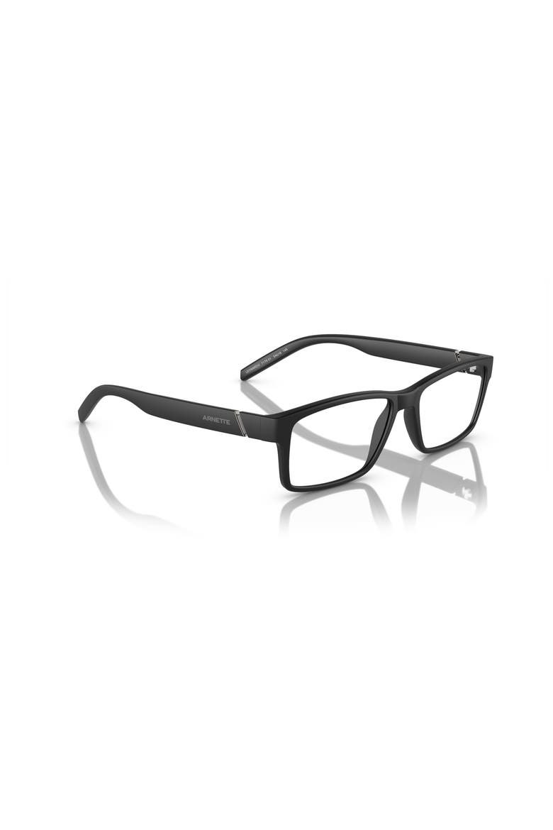 54MM LEONARDO RECTANGLE, Alternate, color, MATTE BL