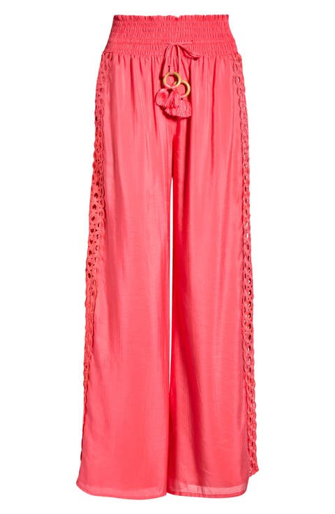 Wide Leg Cover-Up Pants