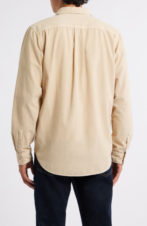 Ps By Paul Smith Ps Paul Smith Casual Fit Organic Cotton Corduroy Button-up Shirt In Neutral