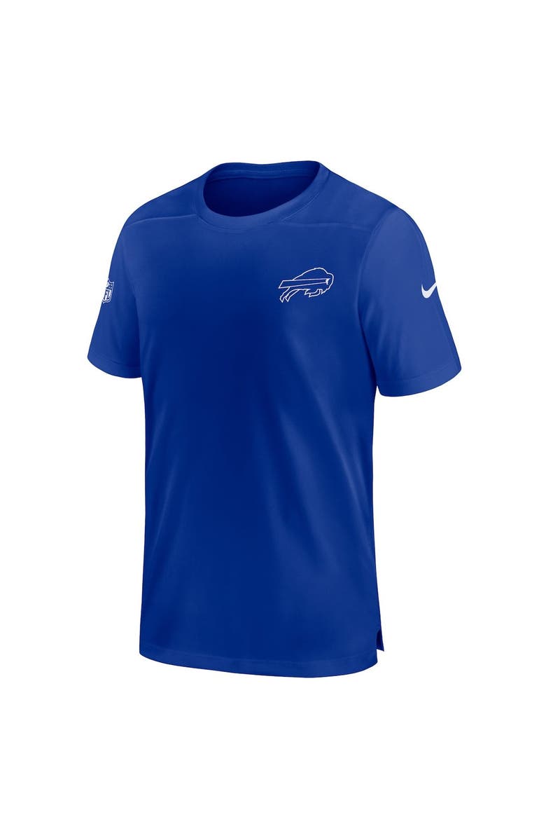 Nike Men's Nike Royal Buffalo Bills Sideline Coach Performance T-Shirt, Alternate, color,