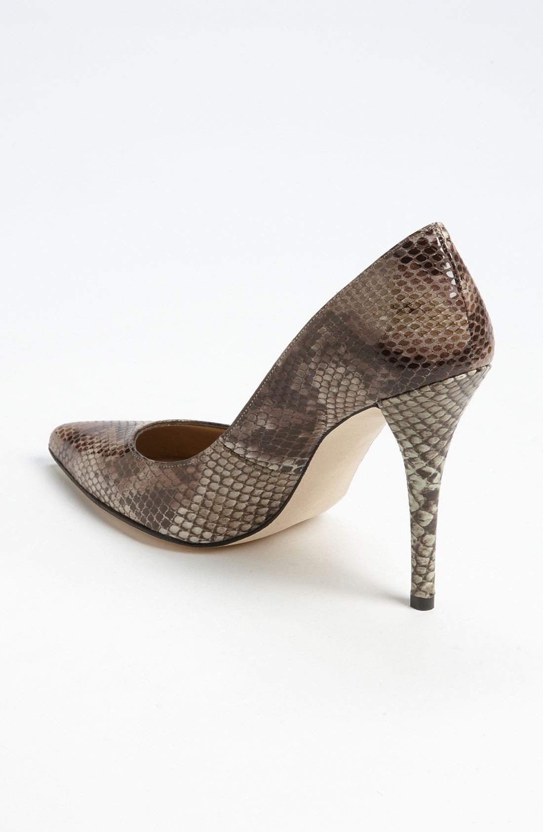 'Naughty' Pump, Alternate, color, TAUPE PAINTED SNAKE