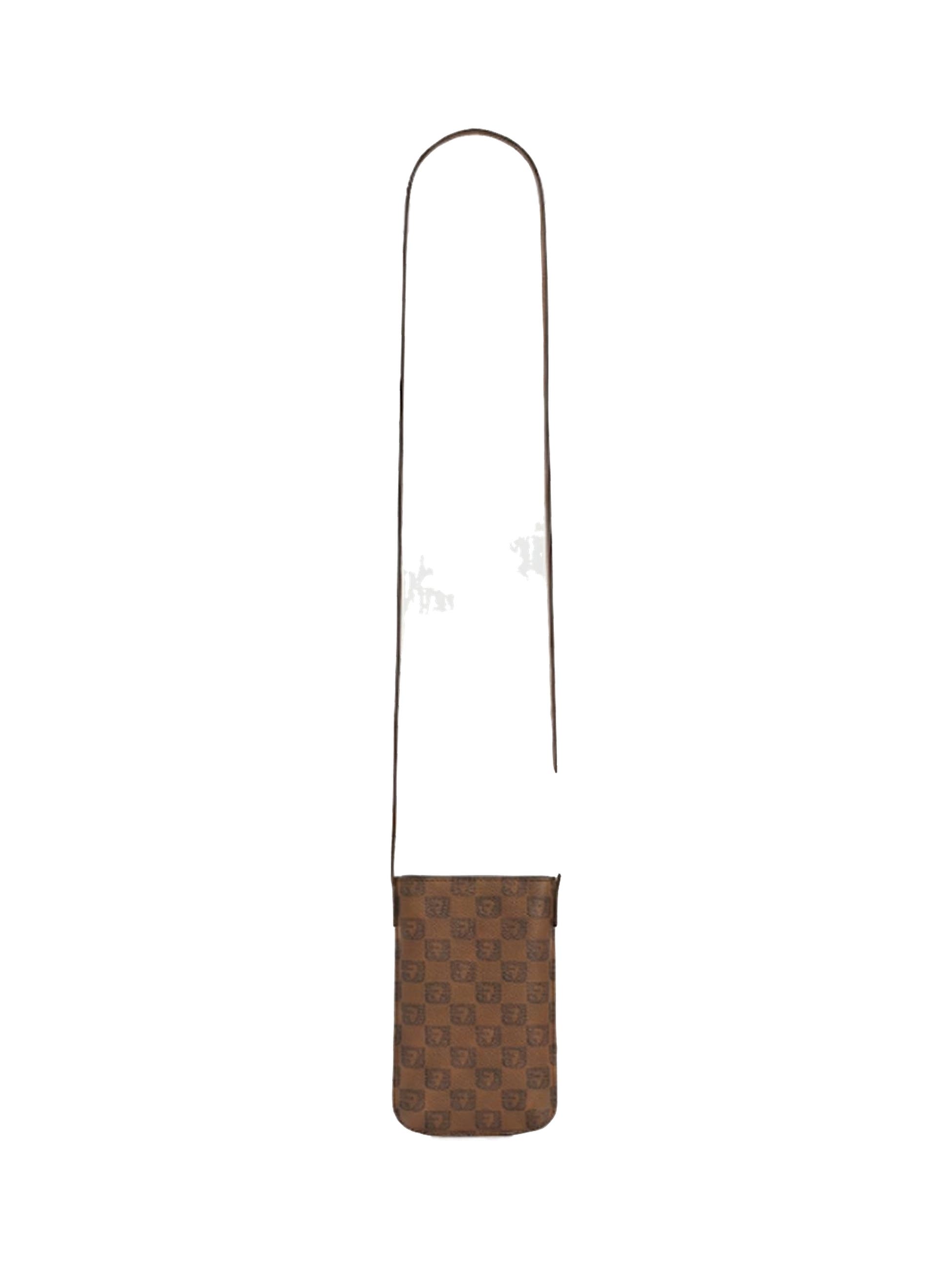 Lady Monogram Phone Bag, Alternate, color, Camel