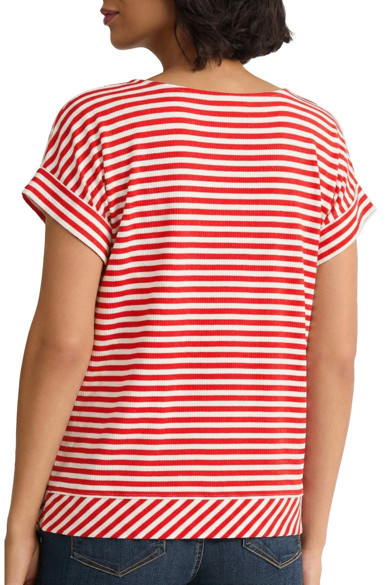 Stripe Dolman Top, Alternate, color, ROUGE/ NATURAL WHITE