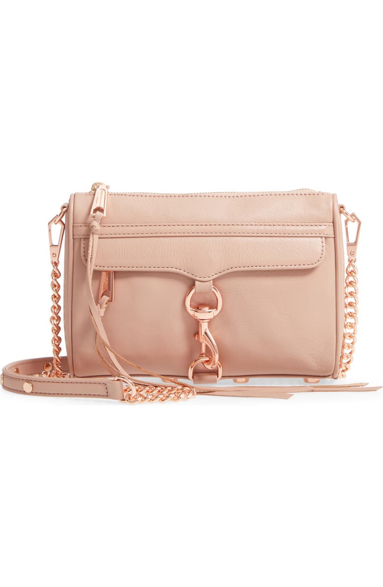 Rebecca Minkoff Mini MAC Convertible Crossbody Bag, Main, color,