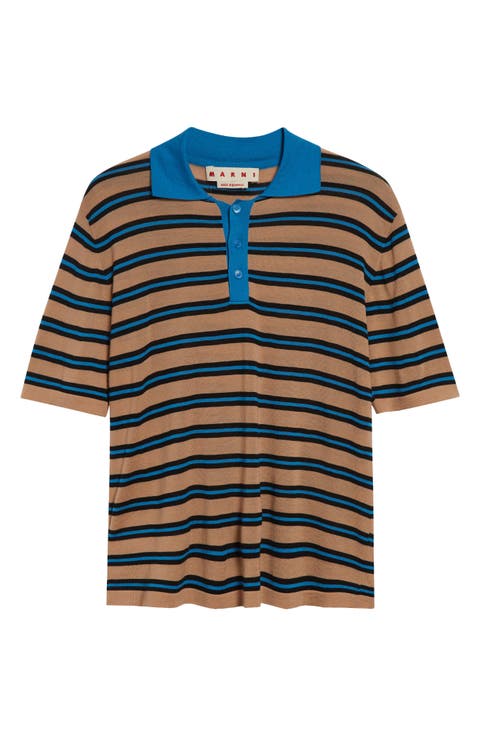 Marni Designer Polo Shirts for Men: Short & Long Sleeves