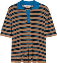 マルニ Marni Virgin Wool Polo Marni Stripe Virgin Wool Polo | Nordstrom