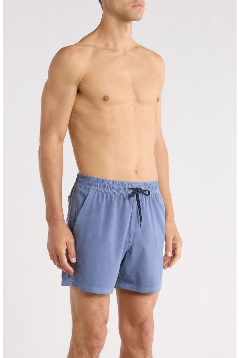 Every Other Day Swim Trunks, Alternate, color, BLUE HORIZON