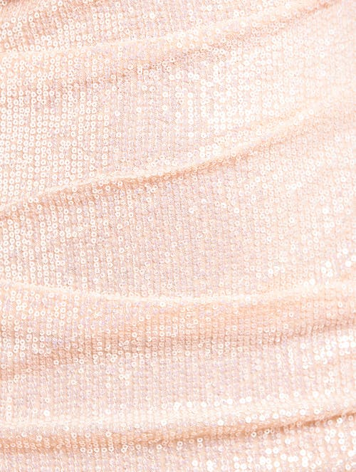 Needle & Thread Josephine Long Sleeve Gown In Purple