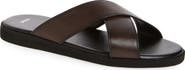BOSS Darrel Crisscross Slide Sandal