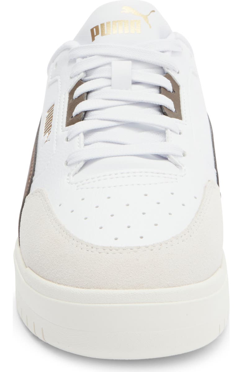 PUMA Shuffle Downtown OG Sneaker, Alternate, color, Puma White/ Flat Bronze/ Gray