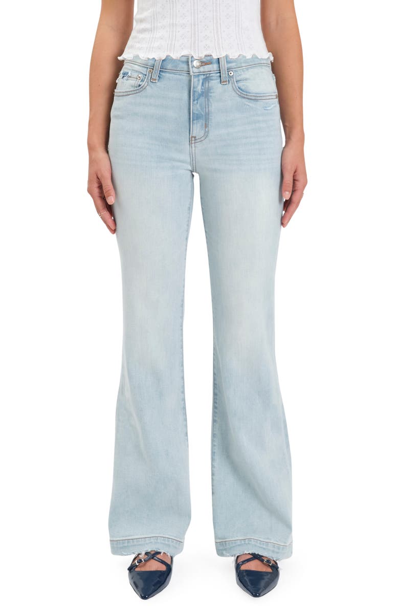 DAZE The Heartbreaker Flare Jeans, Main, color, Swoon Vintage