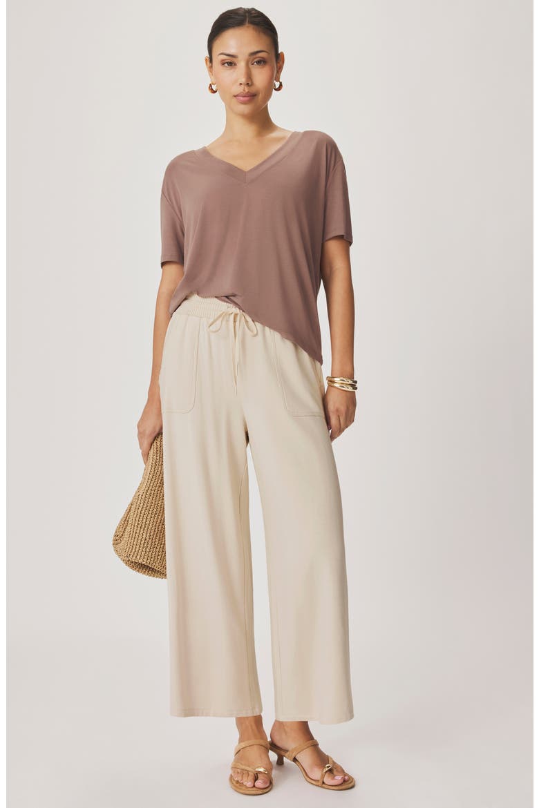 Jada Drawstring Pants, Alternate, color, LIGHT FAWN BEIGE