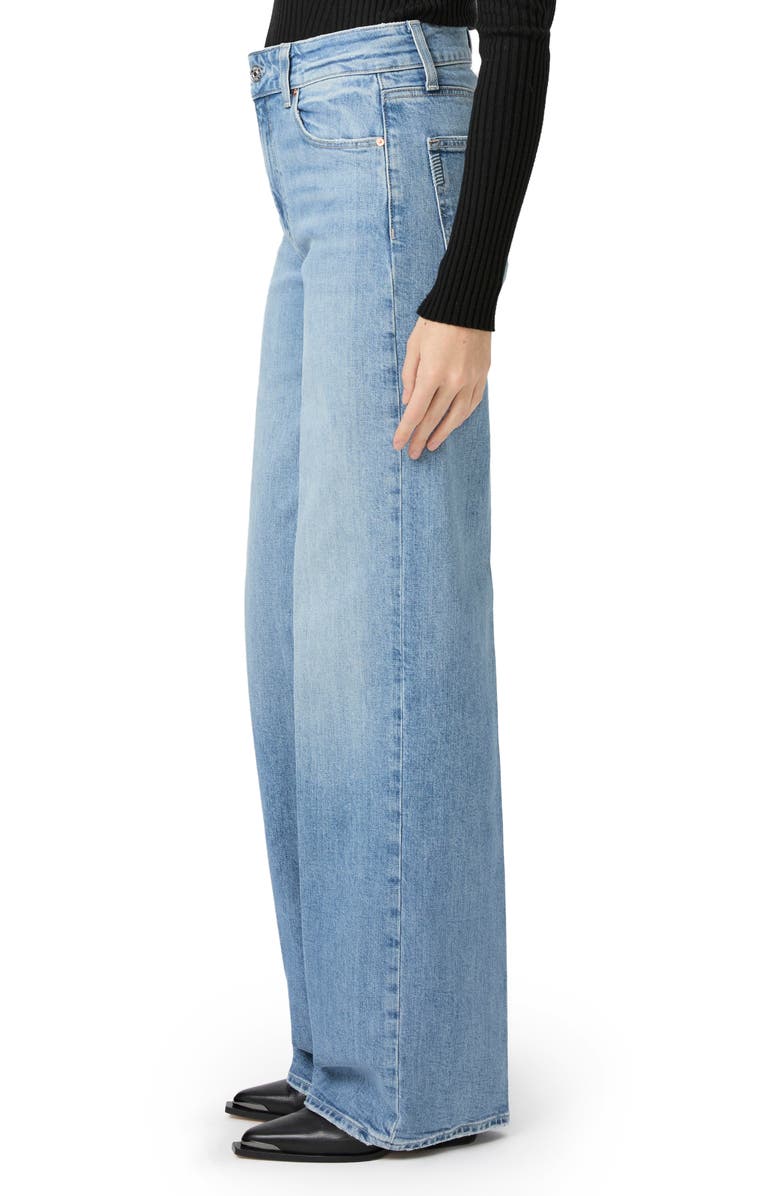 PAIGE Sasha High Waist Wide Leg Jeans, Alternate, color, Magnifique