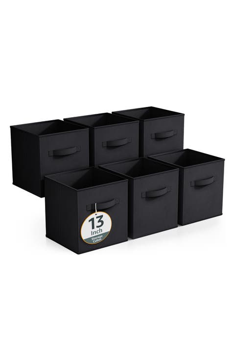 6-Pack Collapsible Storage Cube