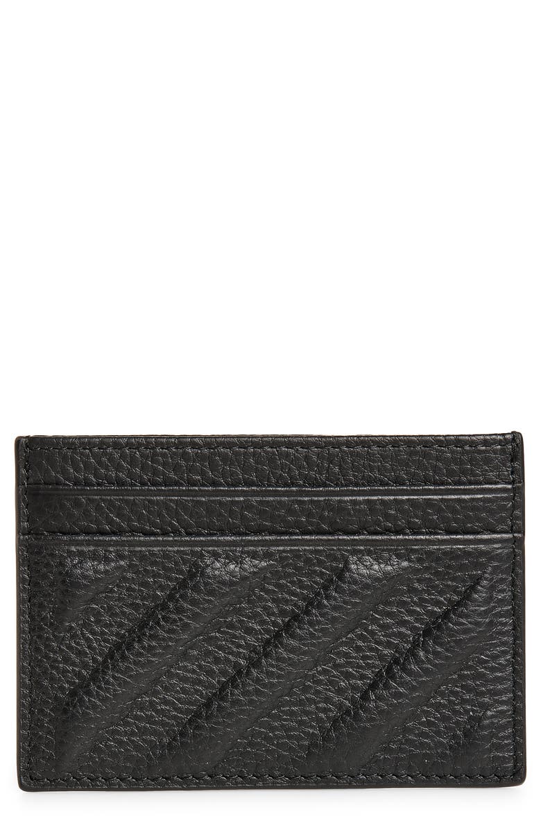 Off-White Classic Card Case, Main, color, Black