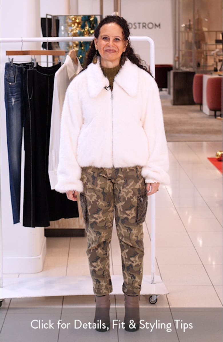 Evanie Faux Fur Coat, sales video thumbnail