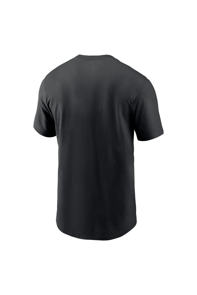 Men's Nike Black Texas Longhorns Team Bold T-Shirt, Alternate, color, Black