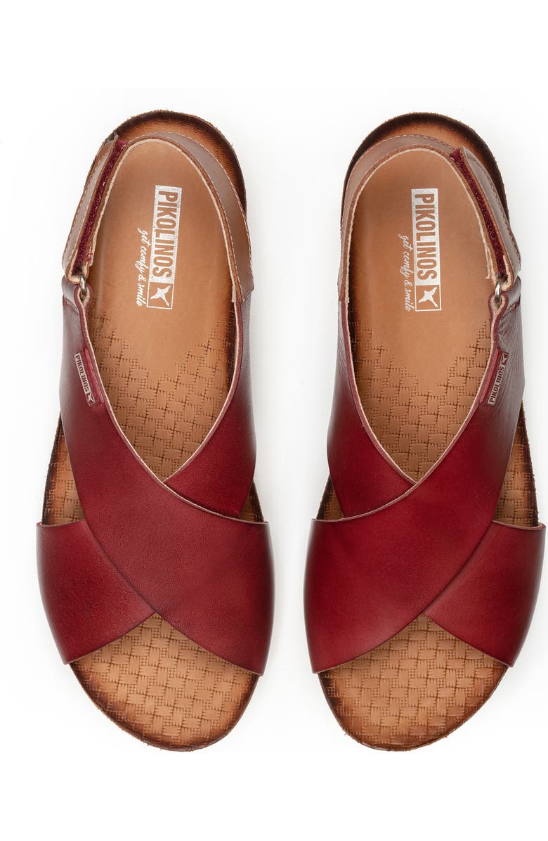 PIKOLINOS Mahon Platform Sandal, Alternate, color, Rubi