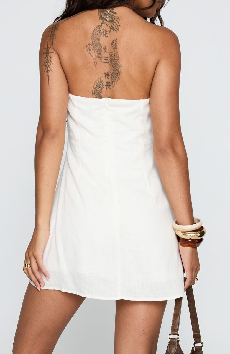 Princess Polly The Motions Strapless Cutout Minidress, Alternate, color,