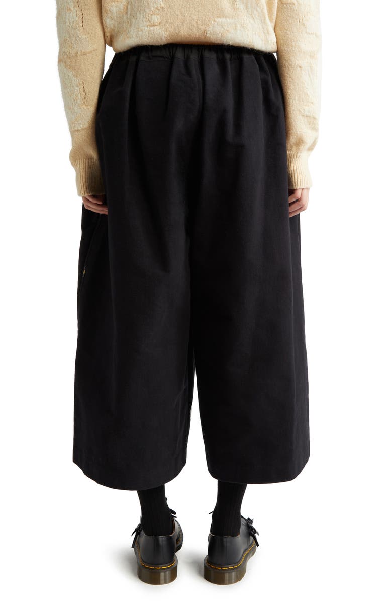 Tao Comme des Garçons Floral Embellished Crop Pants, Alternate, color, 