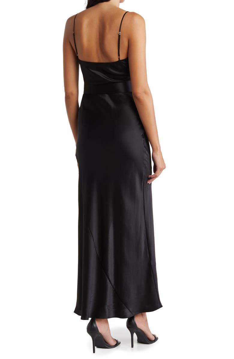 NICHOLAS Simone Silk Satin Gown, Alternate, color, 