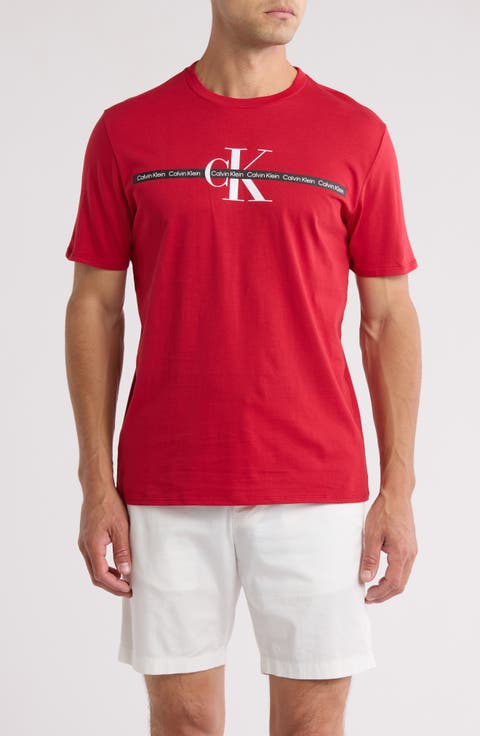 Repeat Tape Layer Logo Graphic T-Shirt