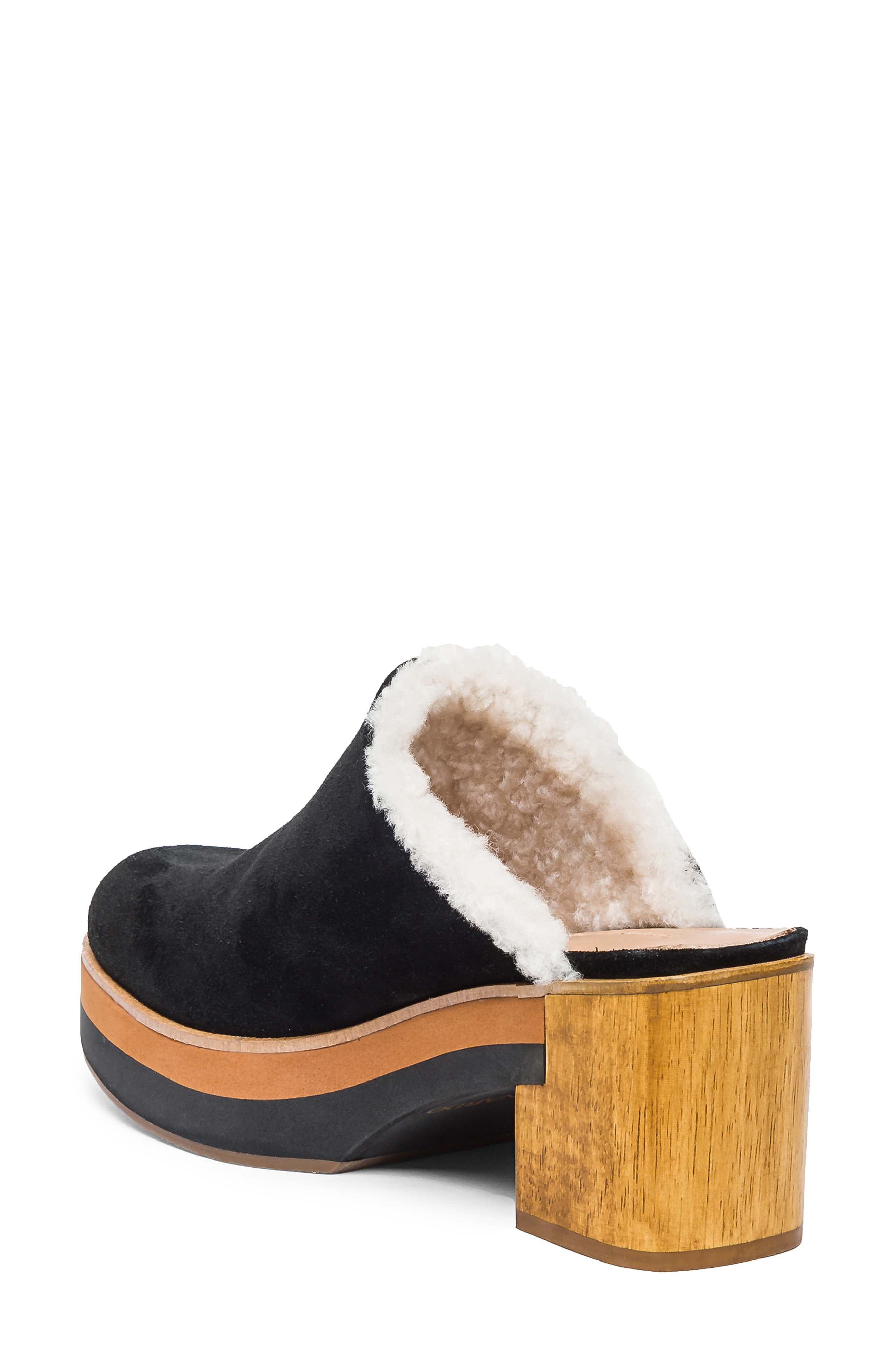 Bernardo Footwear Sky Genuine Shearling Lined Mule, Alternate, color, 