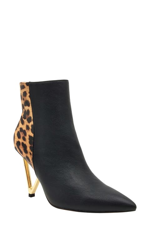 Gia Triangle Heel Bootie (Women)