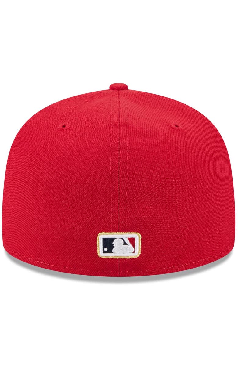 New Era Men's New Era  Red St. Louis Cardinals 2025 59FIFTY Day 59FIFTY Fitted Hat with Pins, Alternate, color, Red