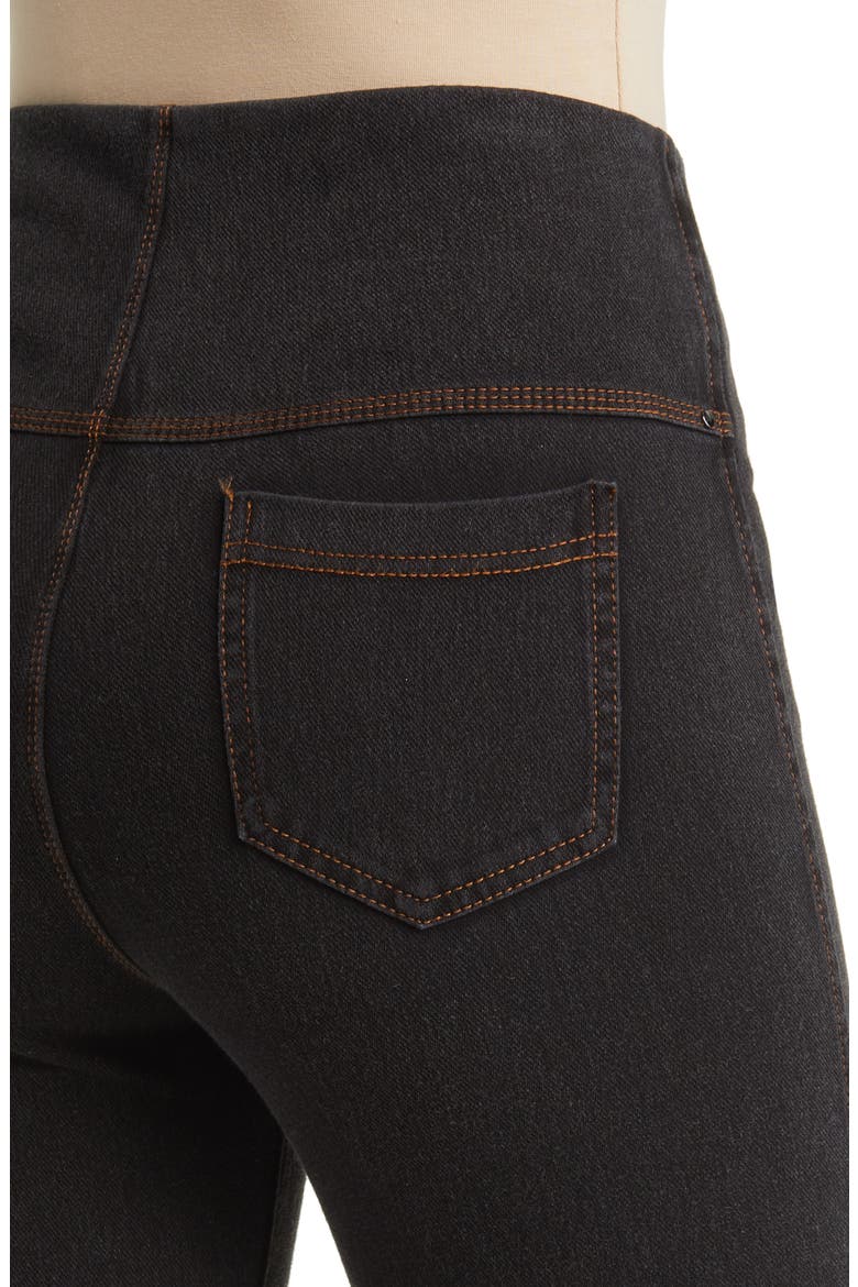 'Lyssentials Toothpick Denim Leggings, Alternate, color, MDTWN BLCK