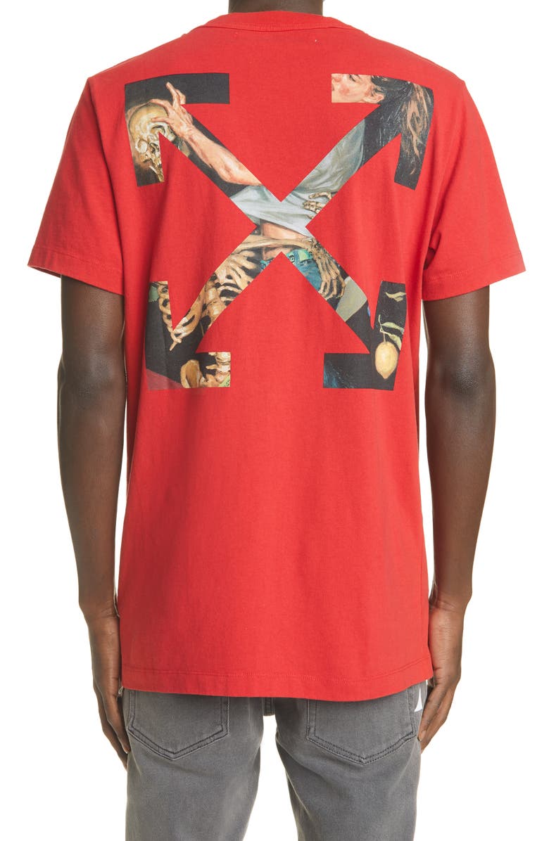 Off-White Pascal Arrow Graphic Tee, Alternate, color,