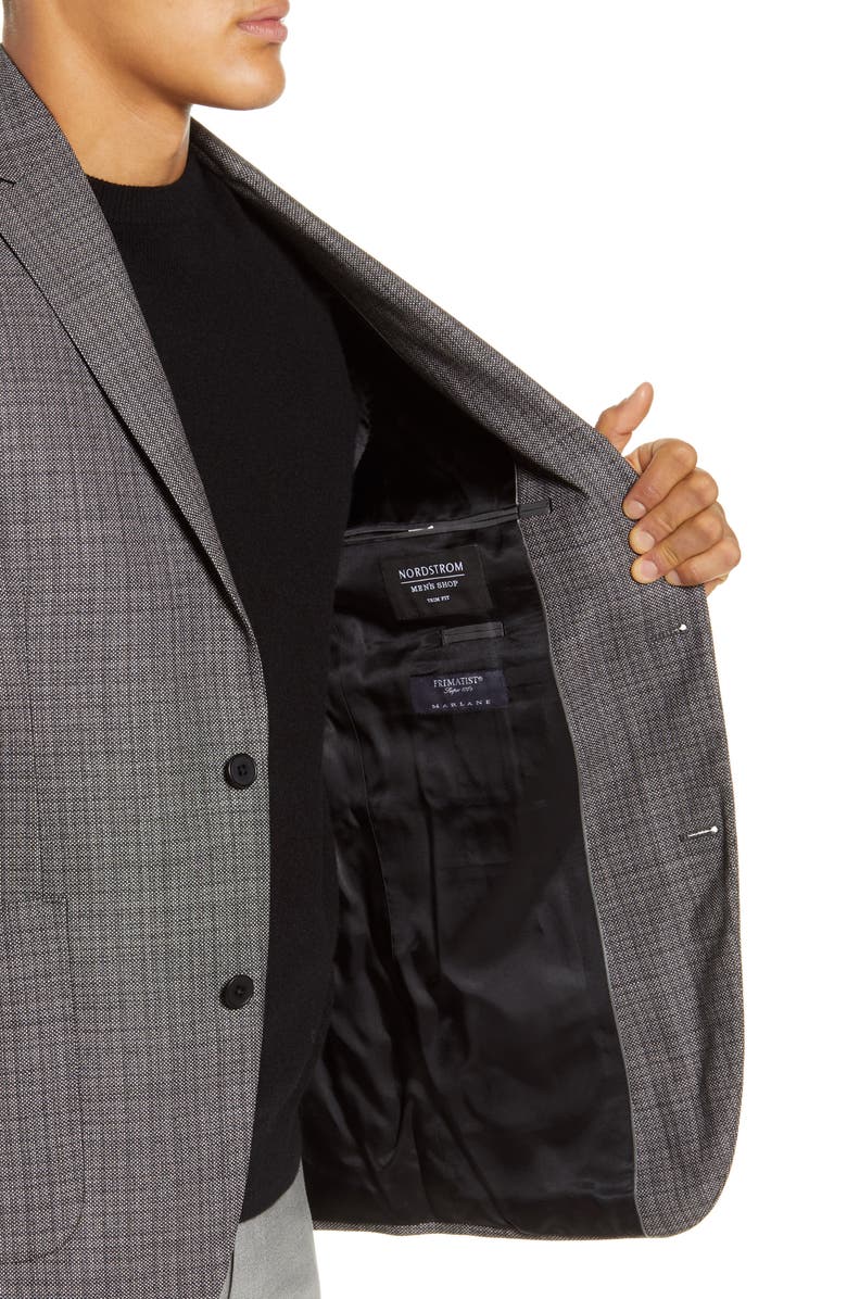 NORDSTROM MEN'S SHOP Trim Fit Wool Sport Coat, Alternate, color,